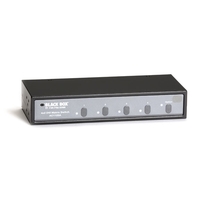4 x 2 switch a matrice DVI con audio e controllo RS-232
