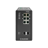 LIE1082A: Web smart / SNMP V1/2/3 / CLI, 6 porte RJ45:(4) 10/100/1000 PoE/PoE+,(2) 10/100/1000 non-PoE + (2) SFP 100/1000M