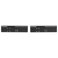 KVM Extender serie KVX su CATx – 4K, Dual-Head, DisplayPort, USB 2.0 Hub, Seriale, Audio, Video locale