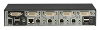 Wizard KVM Switch KVM Multi-Head DVI-D Dual-Link, USB True Emulation, Audio, 4 porte