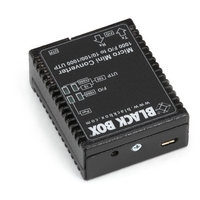 LMC4000A: Modalità secondo SFP, (1) 10/100/1000 Mbps RJ45, (1) SFP (1000M), Connctor come da SFP, Distanza secondo SFP, AC, USB