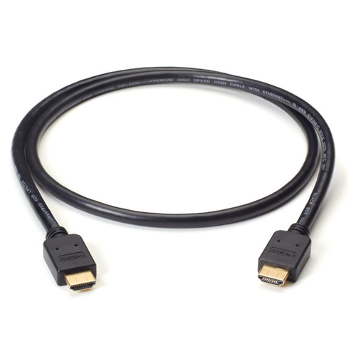 Câbles HDMI et audio-vidéo sur