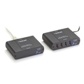Extender attivabile USB 2.0 Emerald® – LAN, 4 porte