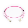 Connect OM4 50/125 Multimode Fiber Optic Patch Cable, 10/40/100Gbps - LSZH, LC-LC, Erika Violet