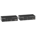 Extender KVM serie KVX su CATx - Dual-Head, DVI-I, USB 2.0, seriale, audio, video locale