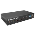 Switch KVM – UHD 4K 60, Doppio monitor, HDMI, USB 3.2 Gen 1, USB-C, audio, 2 porte