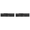 KVM Extender su fibra serie KVX - 4K, Dual-Head, DisplayPort, USB 2.0 Hub, Seriale, SFP, Audio, Video locale
