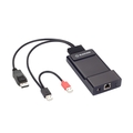 Trasmettitore Emerald® Zero U DP KVM-over-IP – Testa singola, HD, Audio DisplayPort Audio integrato, 12 pollici.