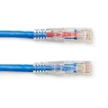 Cavo patch Ethernet intrecciato 550-MHz CAT6 GigaTrue® 3 - Non schermato (UTP), CM PVC, guaina antigroviglio di bloccaggio