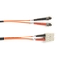 OM1 Black Box Connect 62,5/125 µm Multimode Duplex Fibre Optic Patch Cable, LSZH