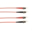 Coloured Multimode OM3 Patch Cable - LSZH Duplex