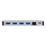 USBC2000: USB-C Docking Station Standard, (3) USB 3.0 A, (1) HDMI, (1) RJ45 LAN, (1) Micro SDX, (1) SD/MMCX, (1) USB-C