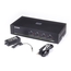 SS4P-DVI-4X4-UCAC: (1) DVI-I: Single/Dual Link DVI, VGA, HDMI tramite adattatore, 4 users x 4 sources, Tastiera/mouse USB, audio, CAC