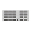KVM Matrix Switch - 160-Port, (80) CATx, (80) Fiber, 3G, 4RU