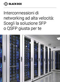 Interconnessioni di networking ad alta velocità